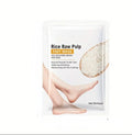 Rice pulp feet mask