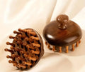 1pc Sandalwood Round Hair Massage Comb
